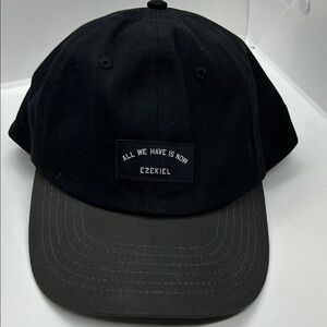 Ezekiel Black and Dark Gray Hat